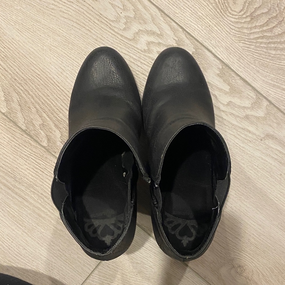 Fergalicious Black Heeled Boots - Picture 2 of 5